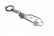 Keychain Mitsubishi Outlander III 2012-2021 - (type STEEL)